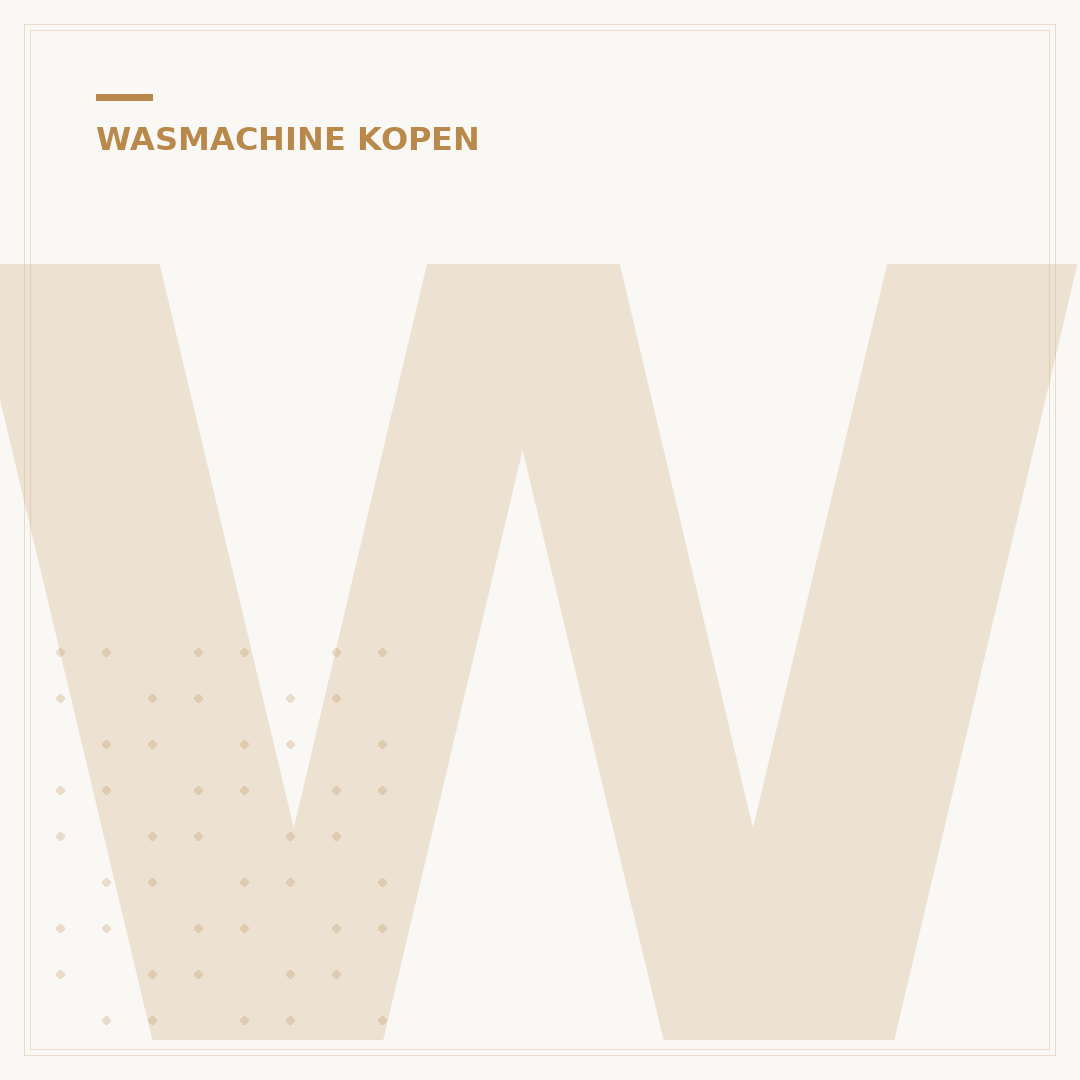 Wasmachine Kopen Tips: 5 Essentiële Overwegingen