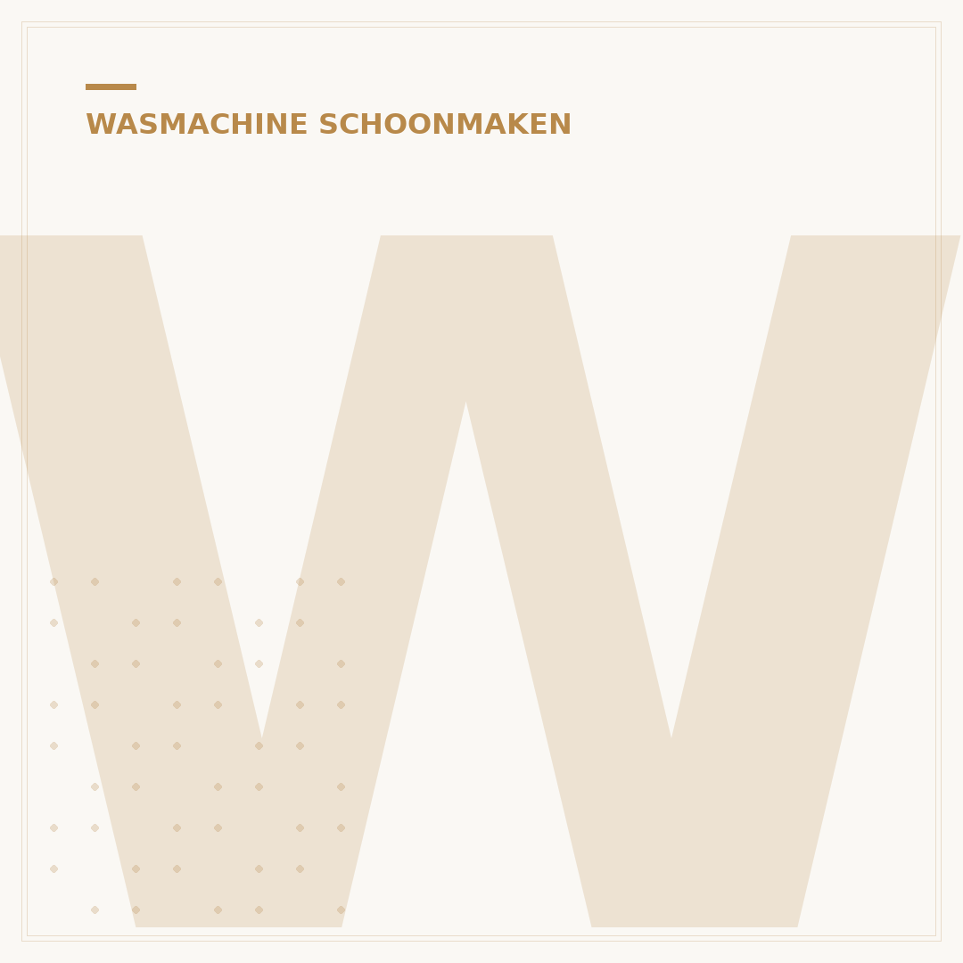 Wasmachine lade schoonmaken: 5 stappen voor een fris resultaat