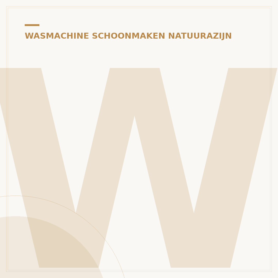 Wasmachine Natuurazijn: 5 Voordelen voor een Schoner Resultaat