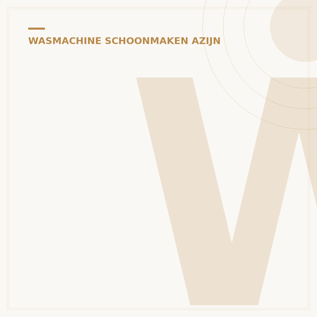Wasmachine Reinigen Baking Soda & Azijn: 5 Stappen Snel