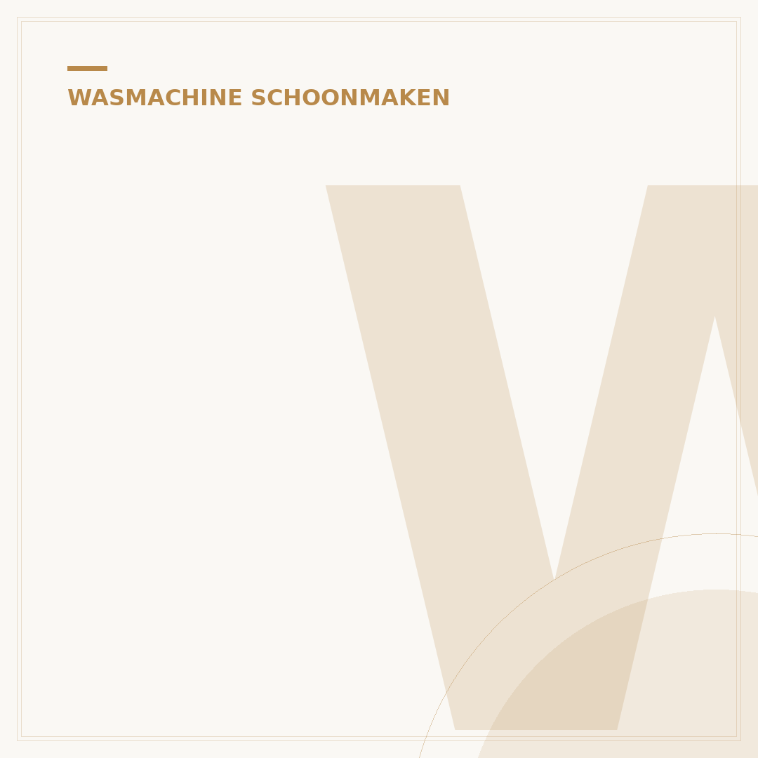 Wasmachine reinigen met vaatwasblokje: 5 Simpele Stappen