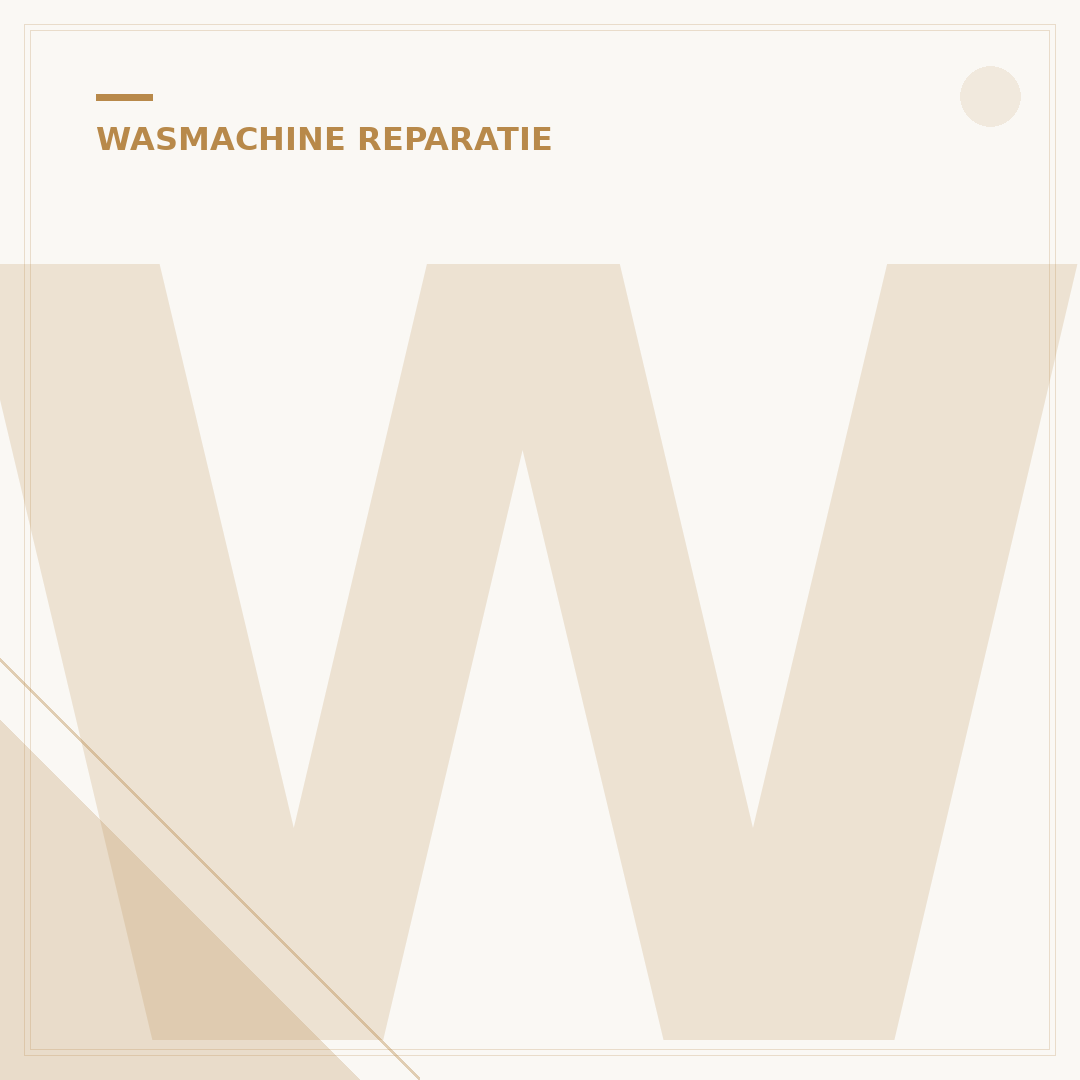 Wasmachine Reparatie Barendrecht: Spoedservice & Tarieven