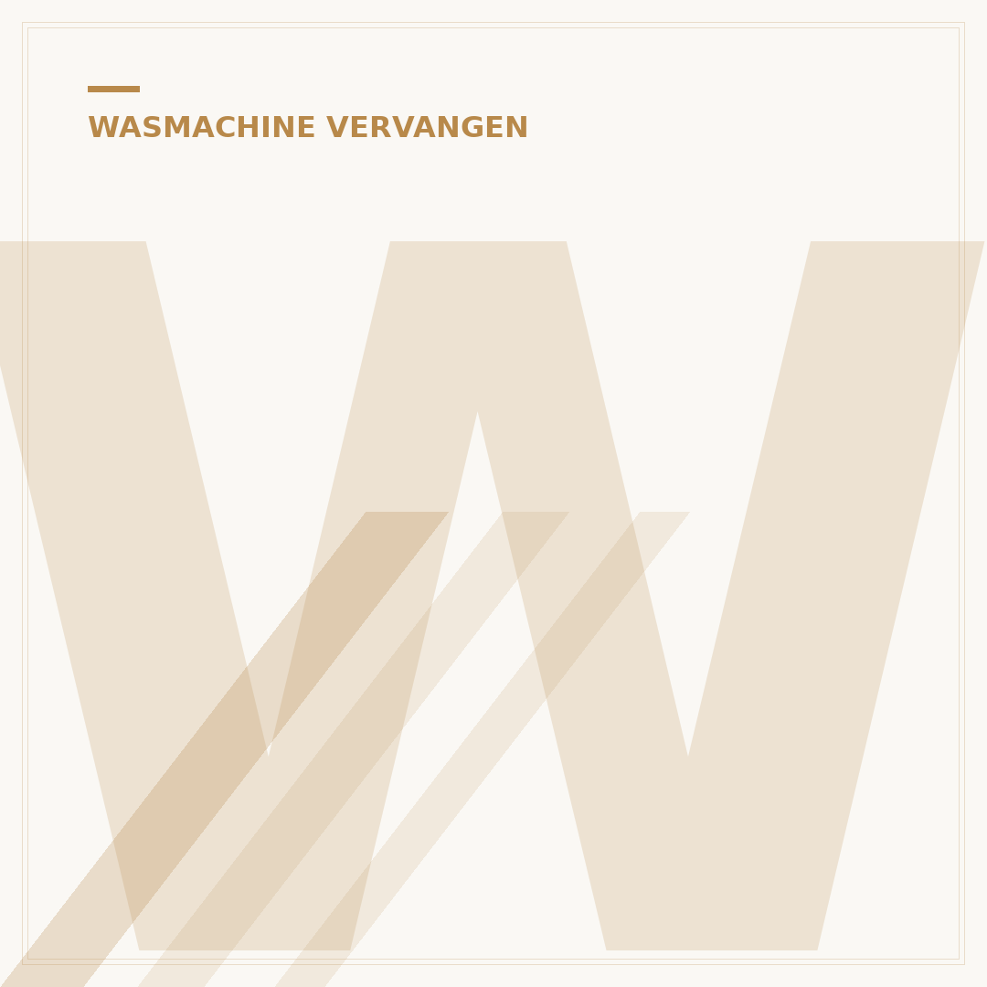 Wasmachine Slang Vervangen: Stap-voor-stap Gids in 30 Minuten