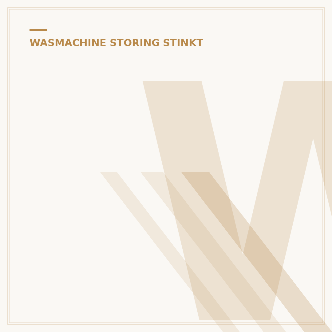 Wasmachine stinkt na kookwas? 5 Oorzaken & Oplossingen