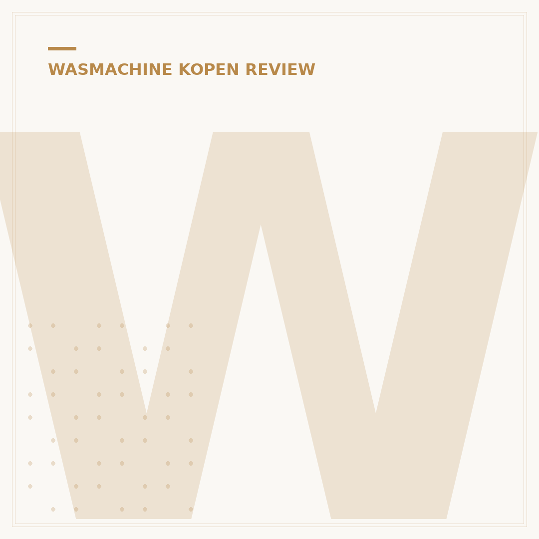 Wasmachine Test 2025: De Beste Keuze Gids met 5 Topmodellen