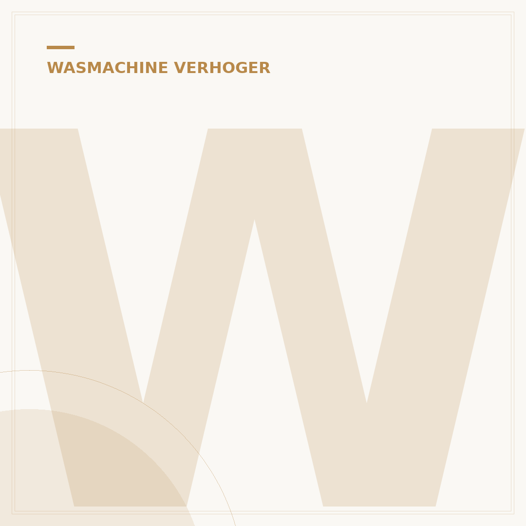 Wasmachine Verhoger Met Lade: 5 Ruimtebesparende Voordelen