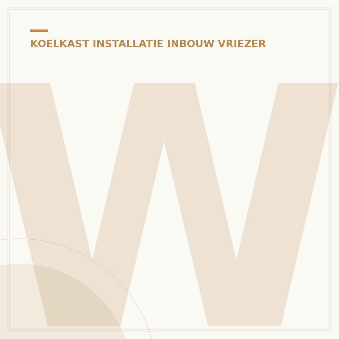 Whirlpool Inbouw Koelkast met Vriezer: 5 Cruciale Plaatsingstips