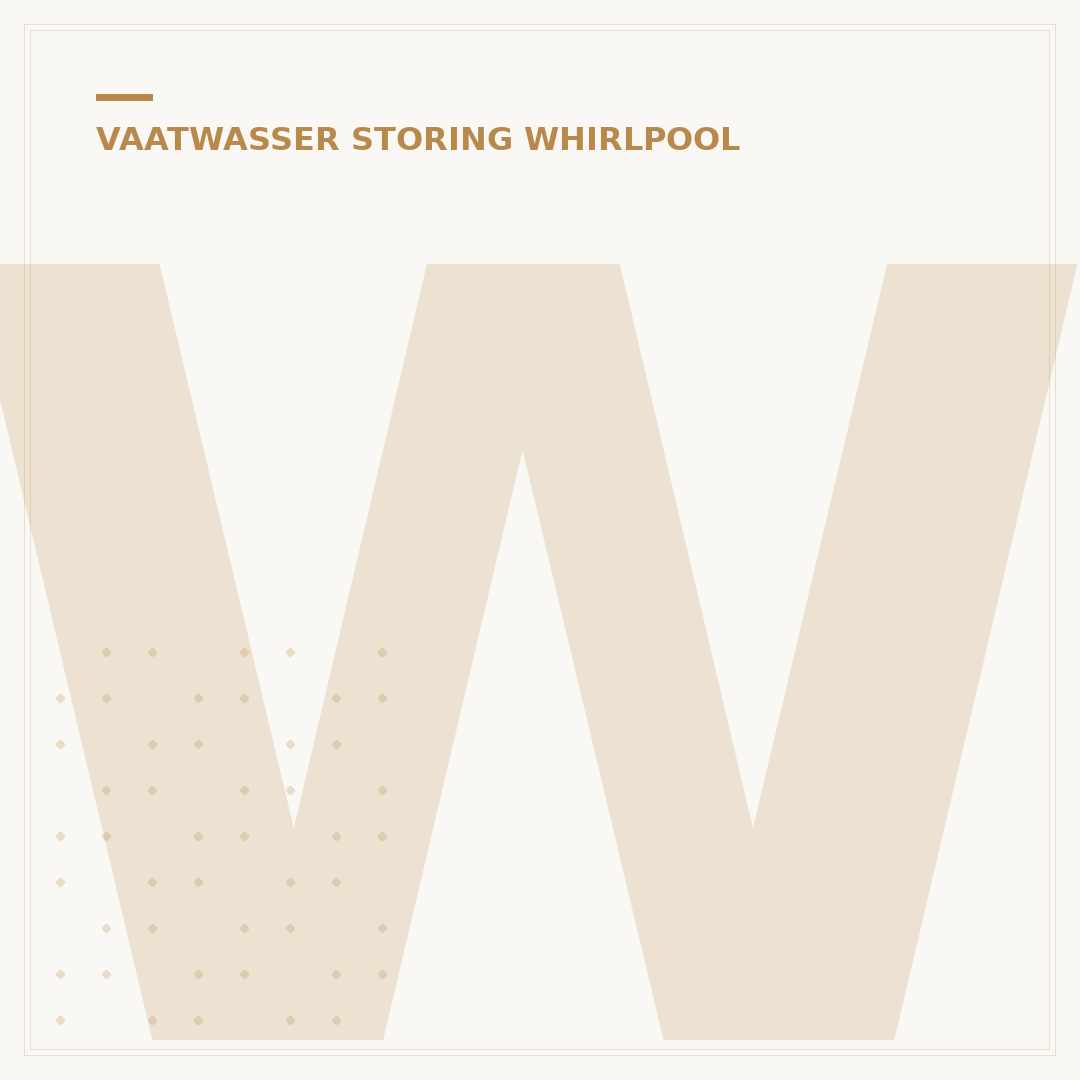 Whirlpool Vaatwasser Storing Piepen: 5 Oplossingen & Voorkomen