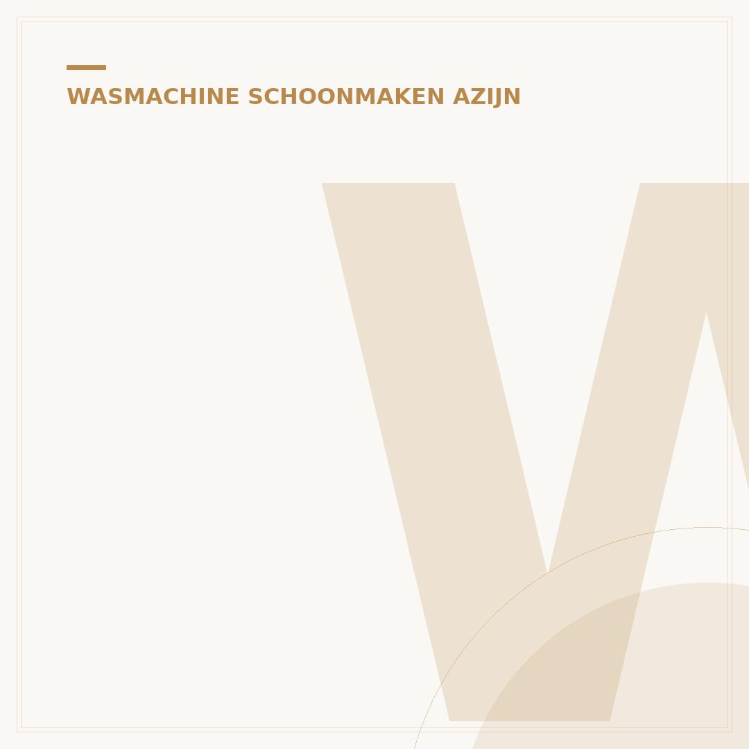 Witte Azijn Wasmachine: 5 Tips voor Schoon & Fris