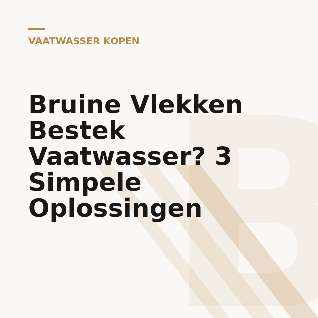 Bruine Vlekken Bestek Vaatwasser? 3 Simpele Oplossingen