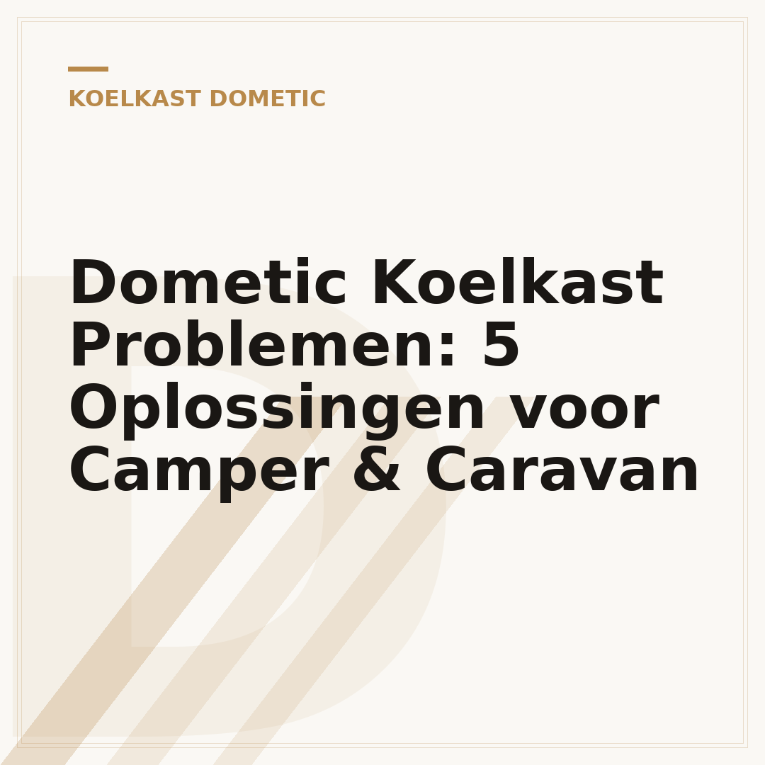 Dometic Koelkast Problemen: 5 Oplossingen voor Camper & Caravan