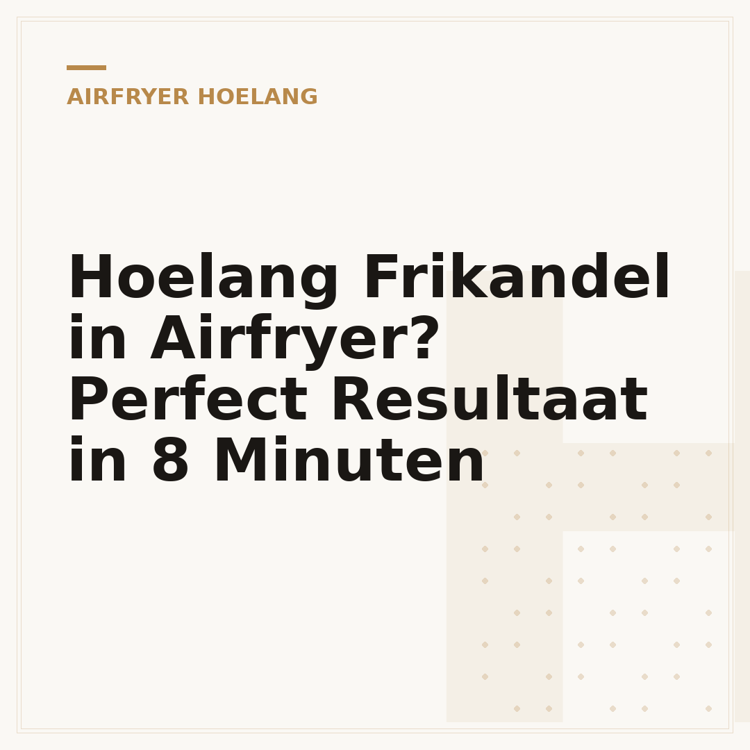 Hoelang Frikandel in Airfryer? Perfect Resultaat in 8 Minuten