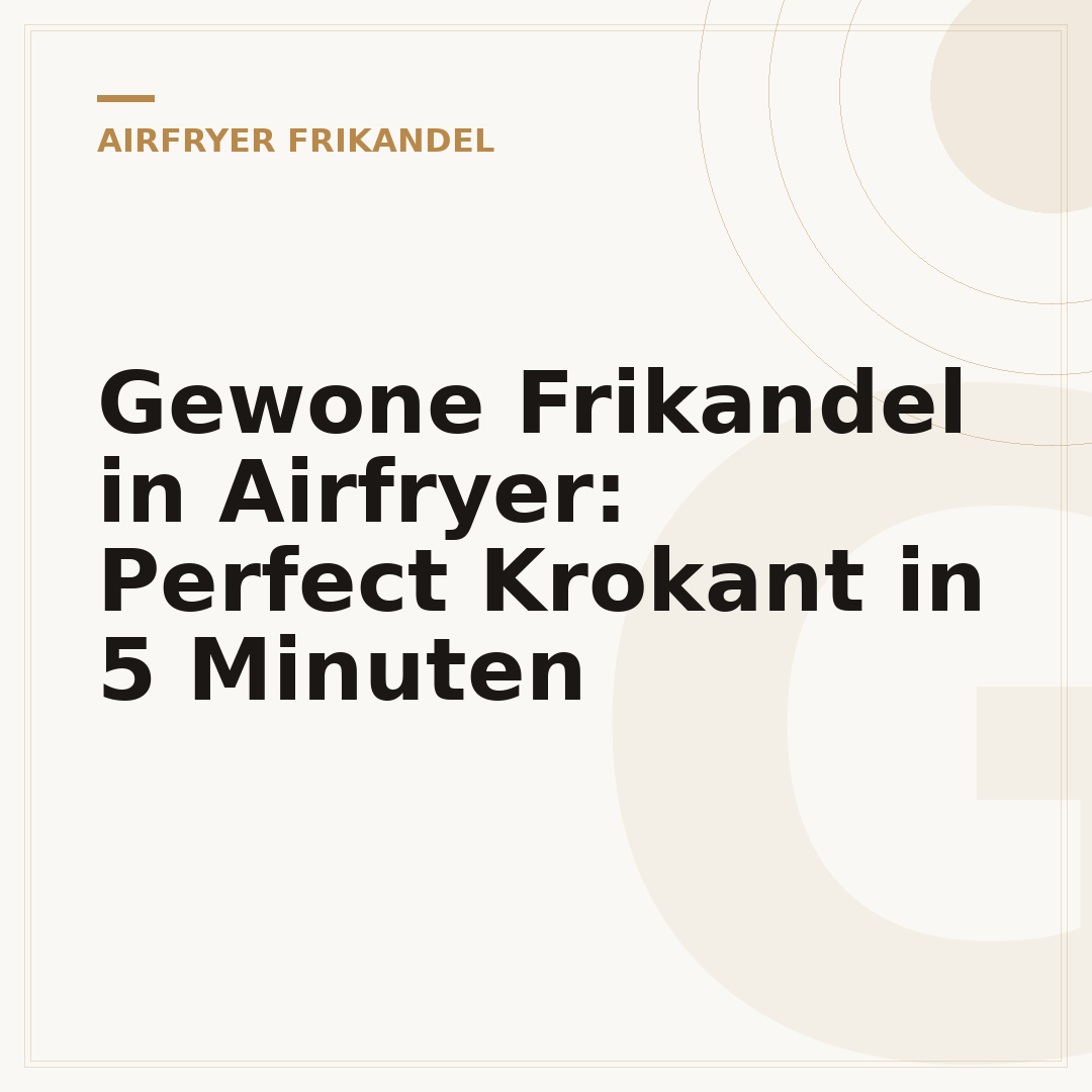 Gewone Frikandel in Airfryer: Perfect Krokant in 5 Minuten
