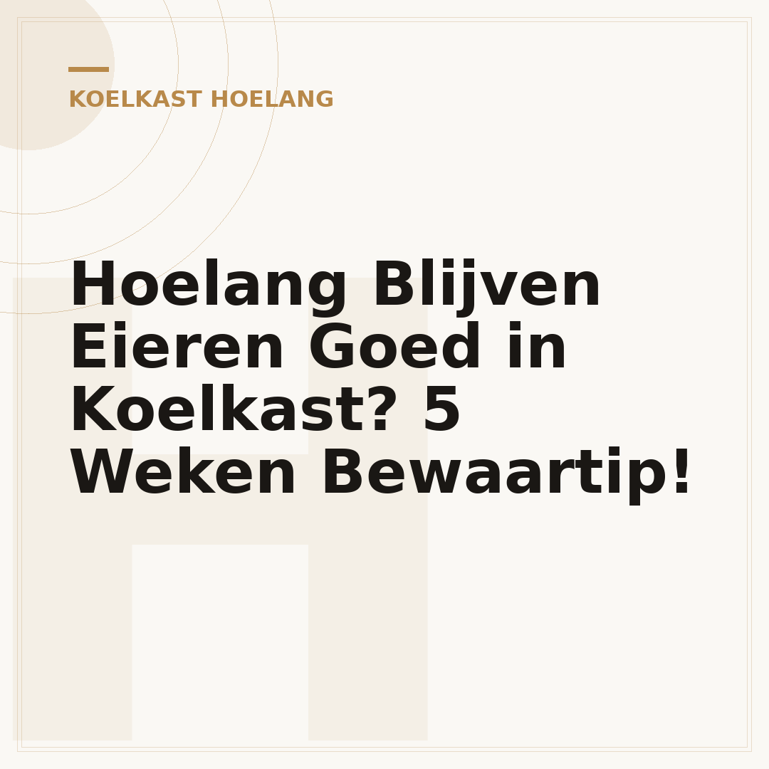 Hoelang Blijven Eieren Goed in Koelkast? 5 Weken Bewaartip!