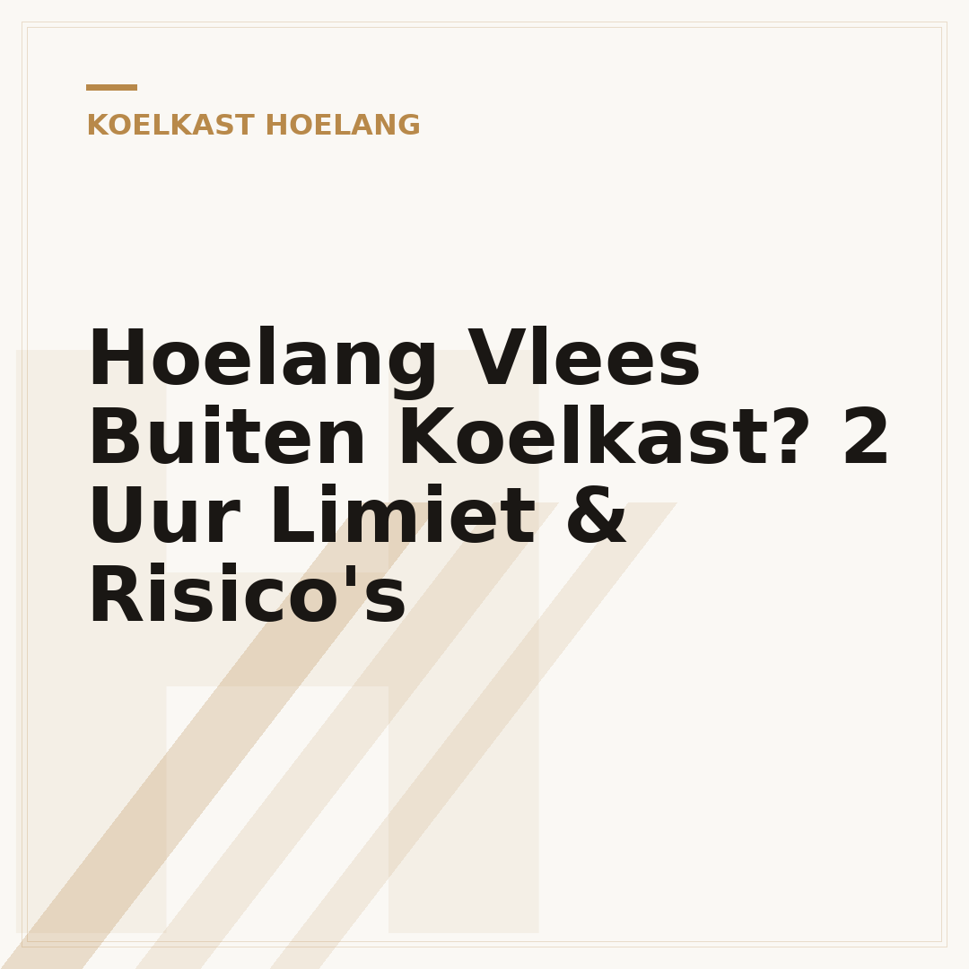 Hoelang Vlees Buiten Koelkast? 2 Uur Limiet & Risico's