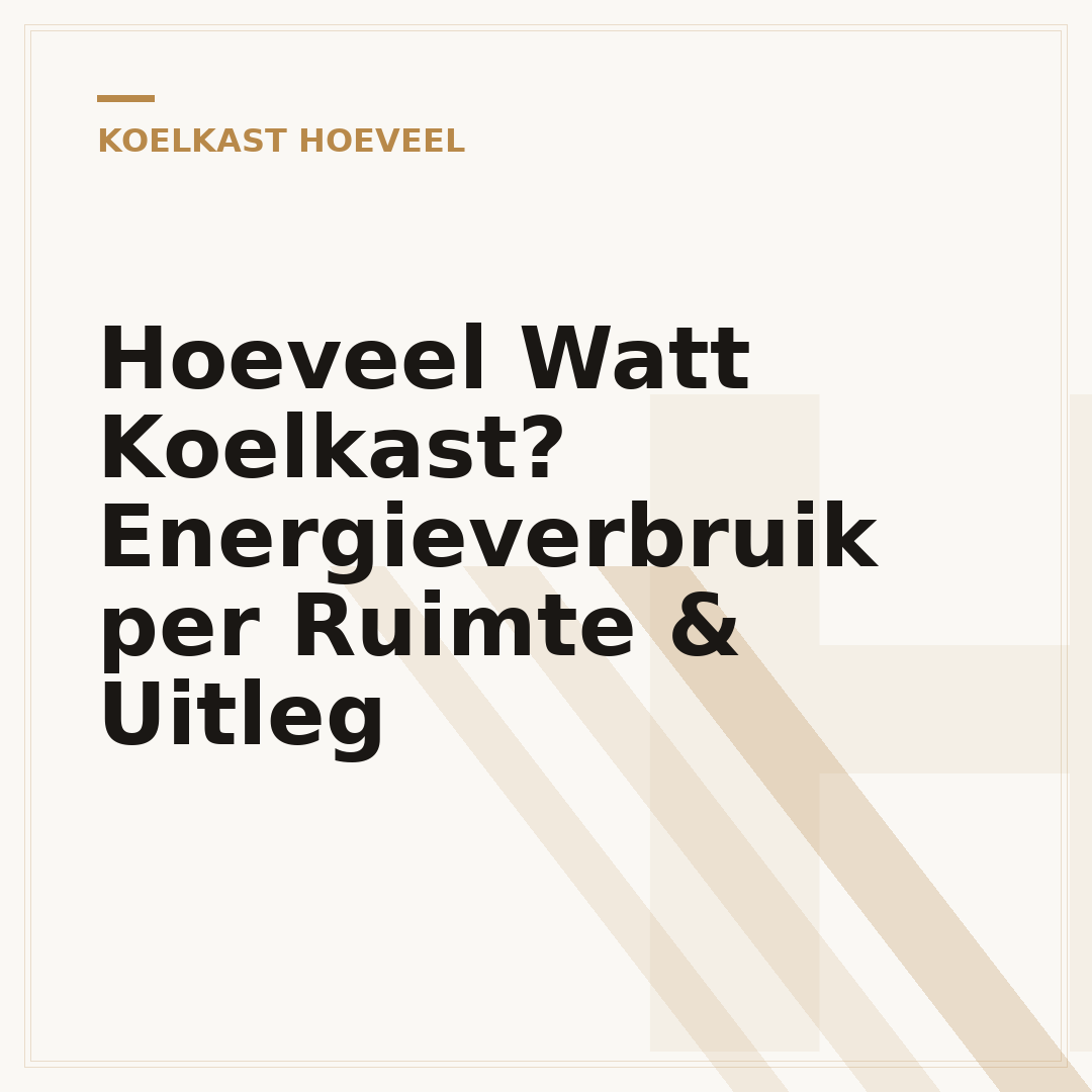 Hoeveel Watt Koelkast? Energieverbruik per Ruimte & Uitleg