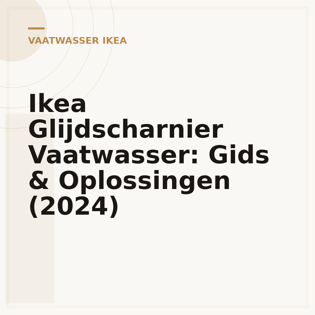 Ikea Glijdscharnier Vaatwasser: Gids & Oplossingen (2024)