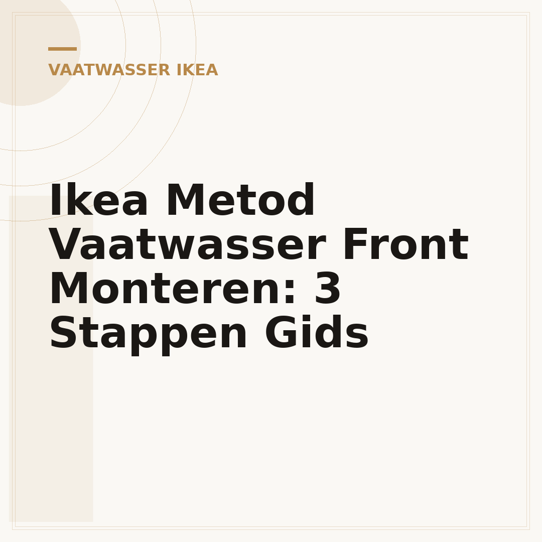 Ikea Metod Vaatwasser Front Monteren: 3 Stappen Gids