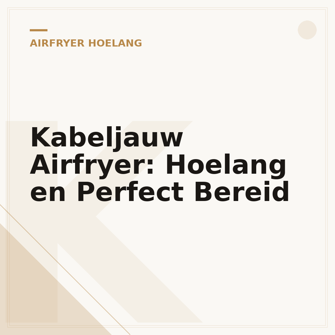 Kabeljauw Airfryer: Hoelang en Perfect Bereid