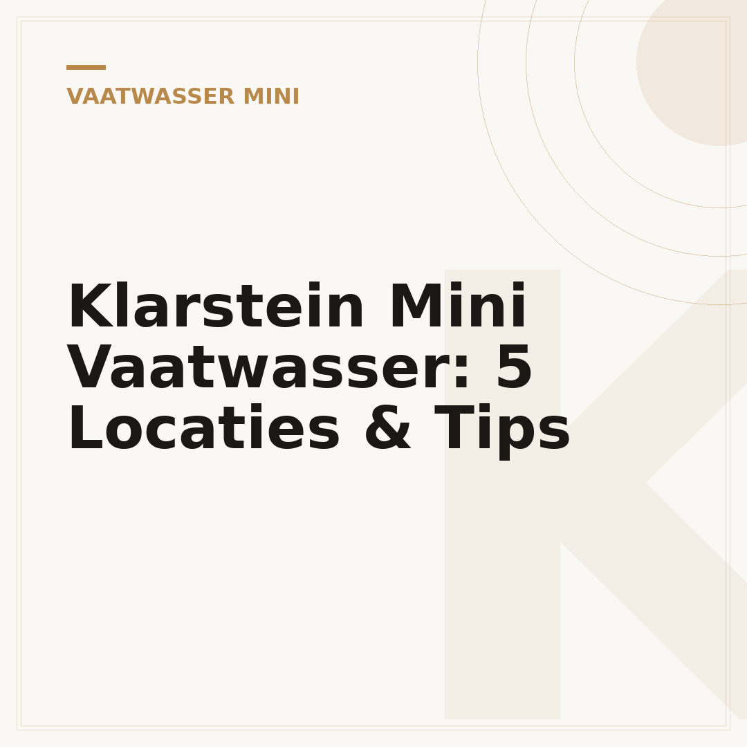 Klarstein Mini Vaatwasser: 5 Locaties & Tips