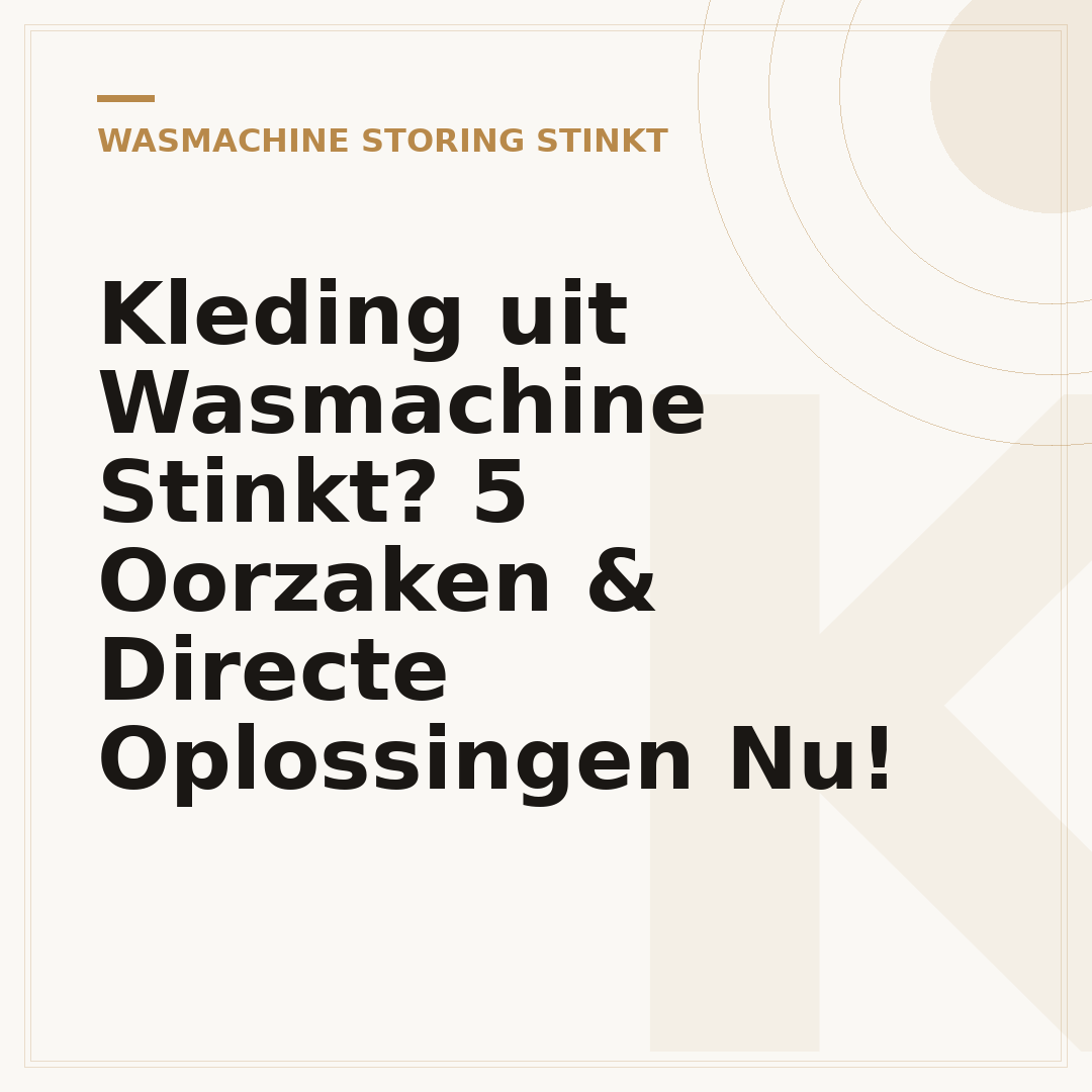 Kleding uit Wasmachine Stinkt? 5 Oorzaken & Directe Oplossingen Nu!