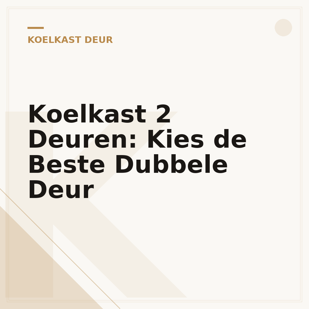 Koelkast 2 Deuren: Kies de Beste Dubbele Deur