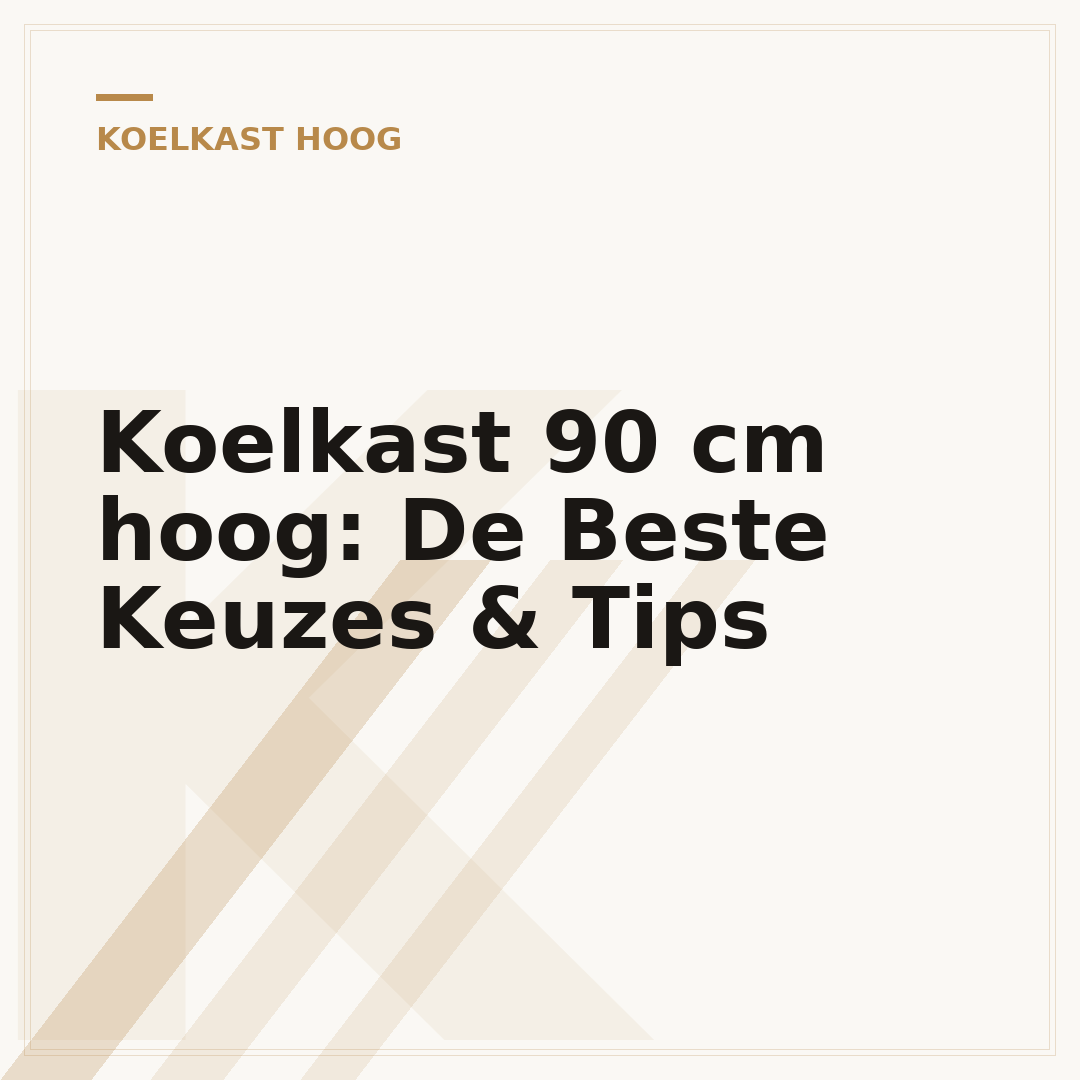 Koelkast 90 cm hoog: De Beste Keuzes & Tips