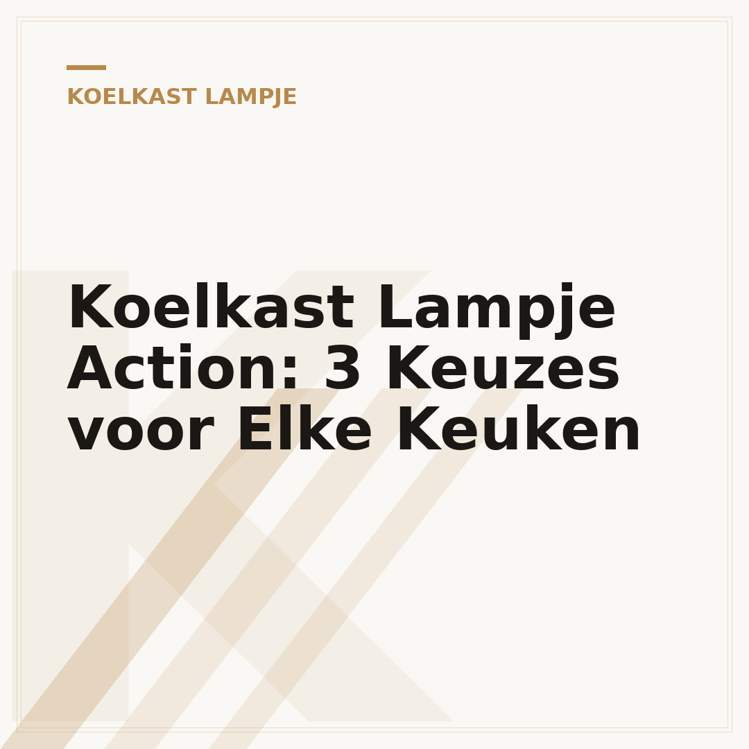 Koelkast Lampje Action: 3 Keuzes voor Elke Keuken