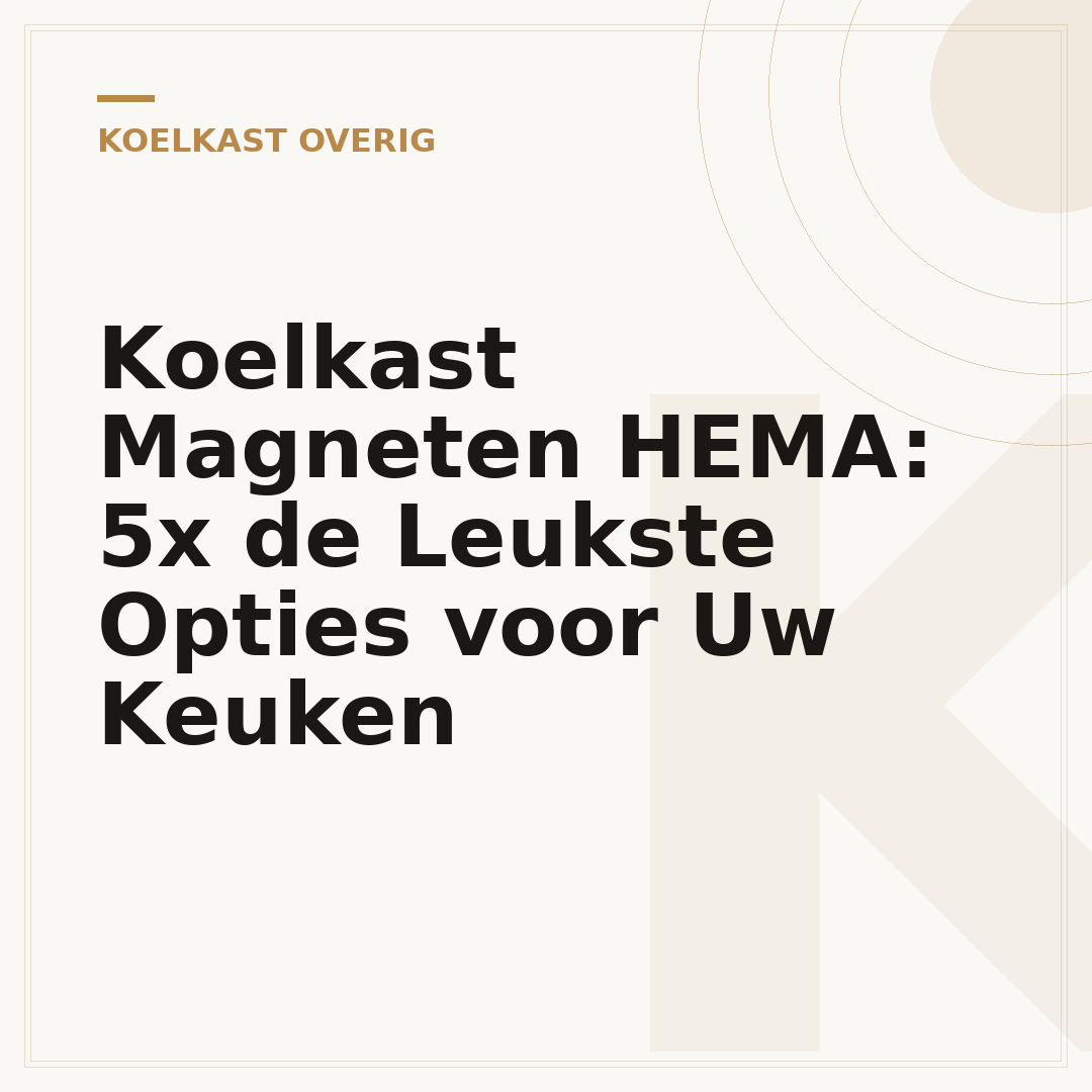 Koelkast Magneten HEMA: 5x de Leukste Opties voor Uw Keuken