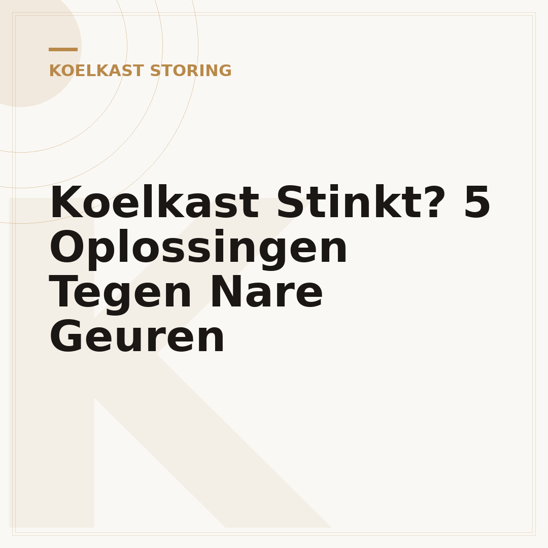 Koelkast Stinkt? 5 Oplossingen Tegen Nare Geuren