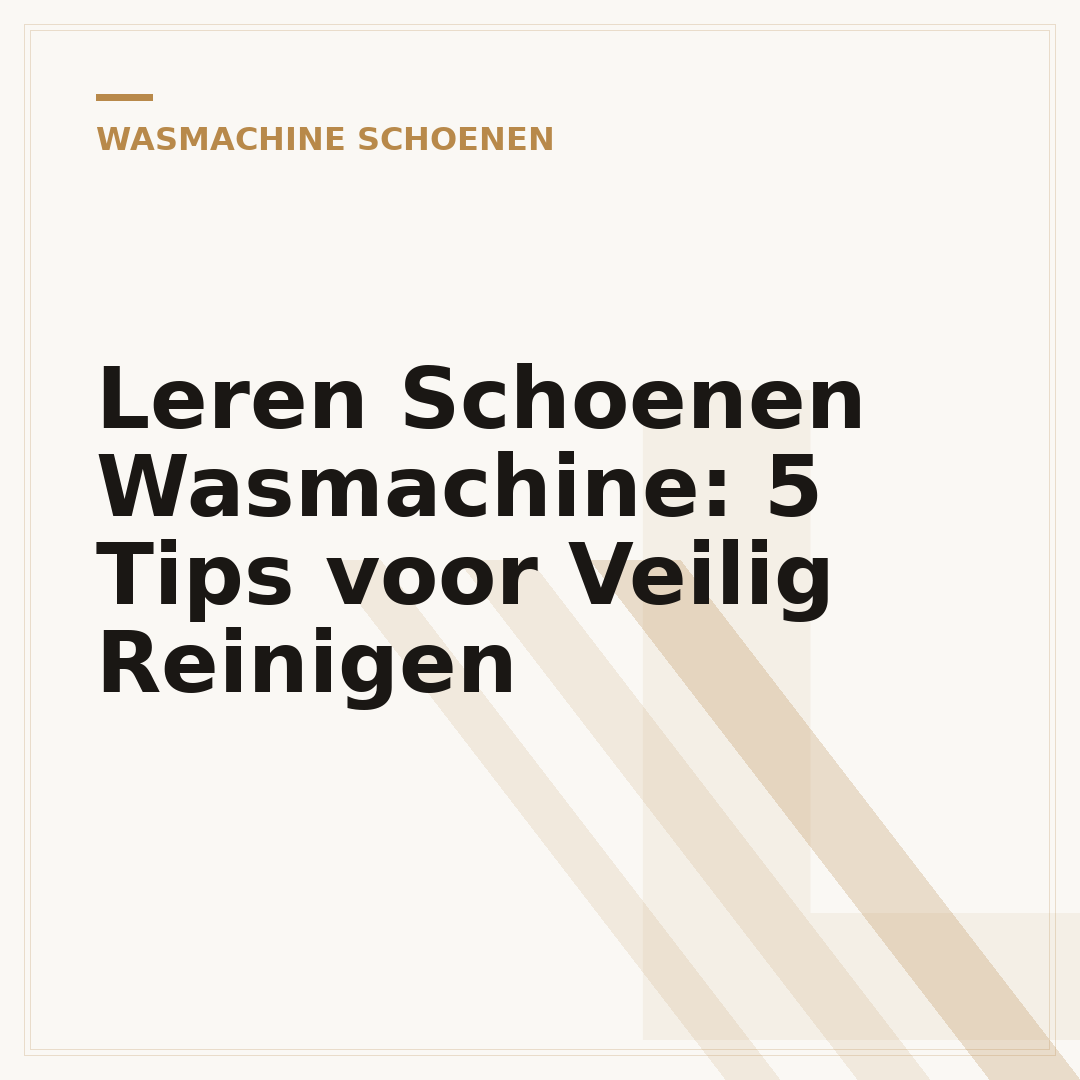 Leren Schoenen Wasmachine: 5 Tips voor Veilig Reinigen