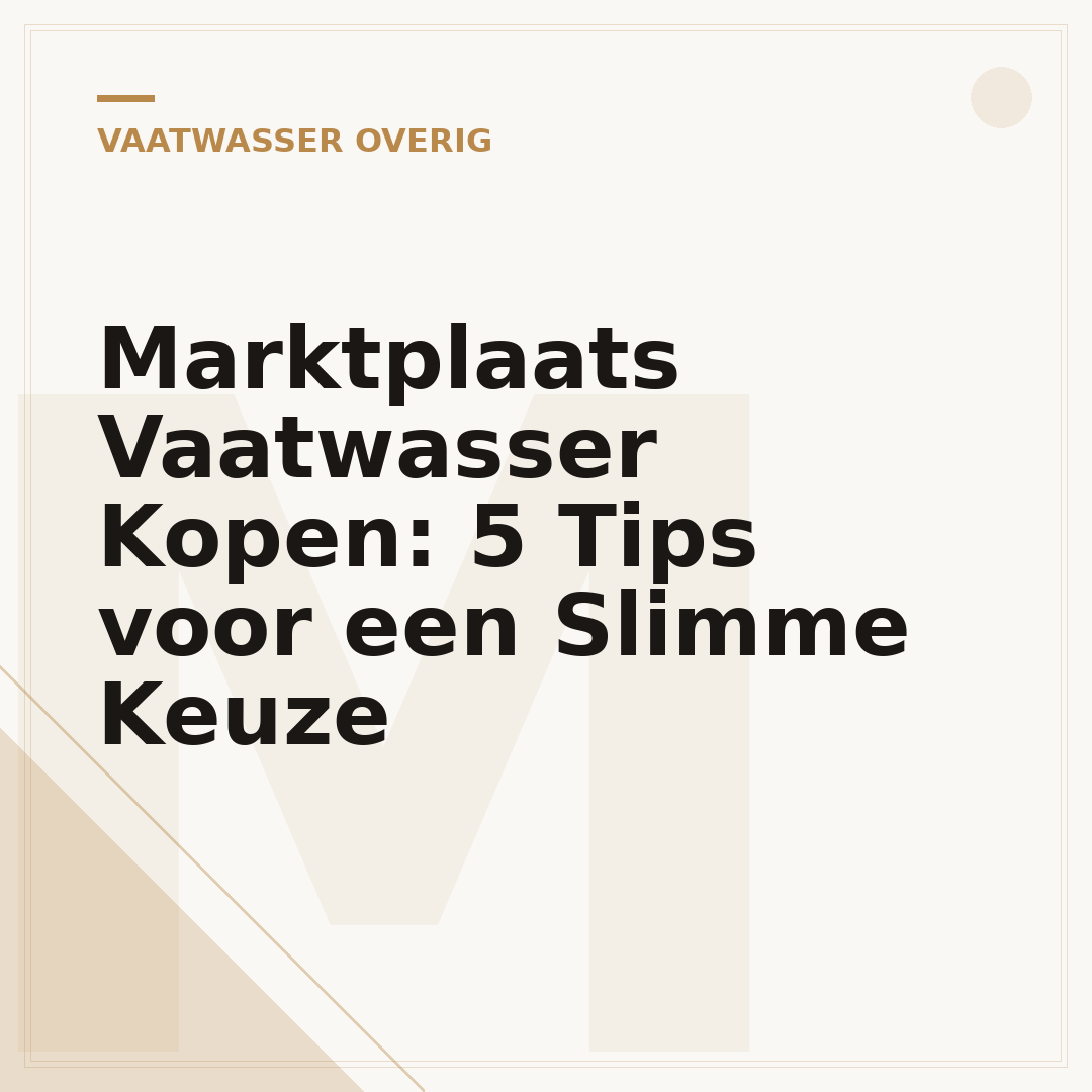 Marktplaats Vaatwasser Kopen: 5 Tips voor een Slimme Keuze