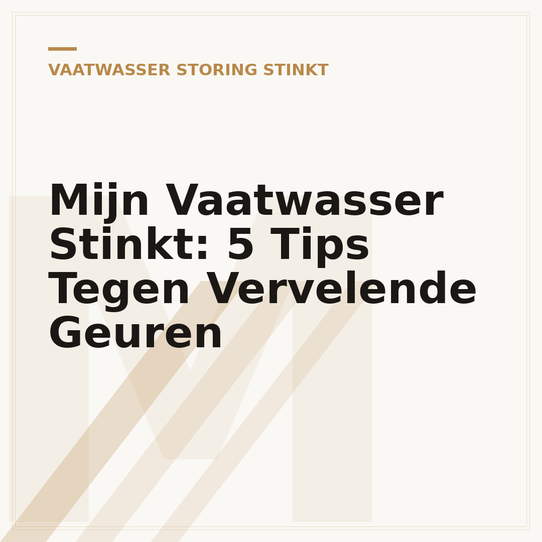 Mijn Vaatwasser Stinkt: 5 Tips Tegen Vervelende Geuren
