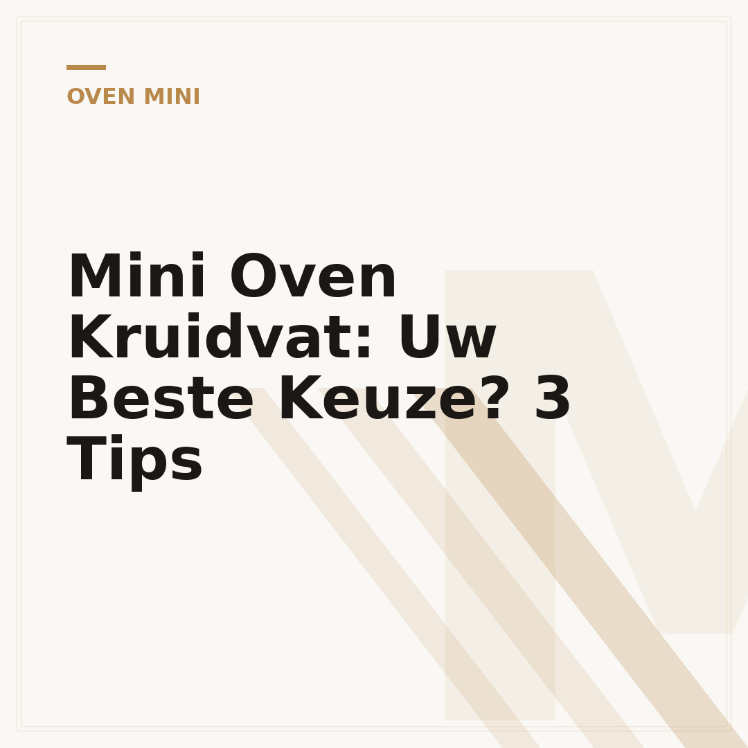 Mini Oven Kruidvat: Uw Beste Keuze? 3 Tips