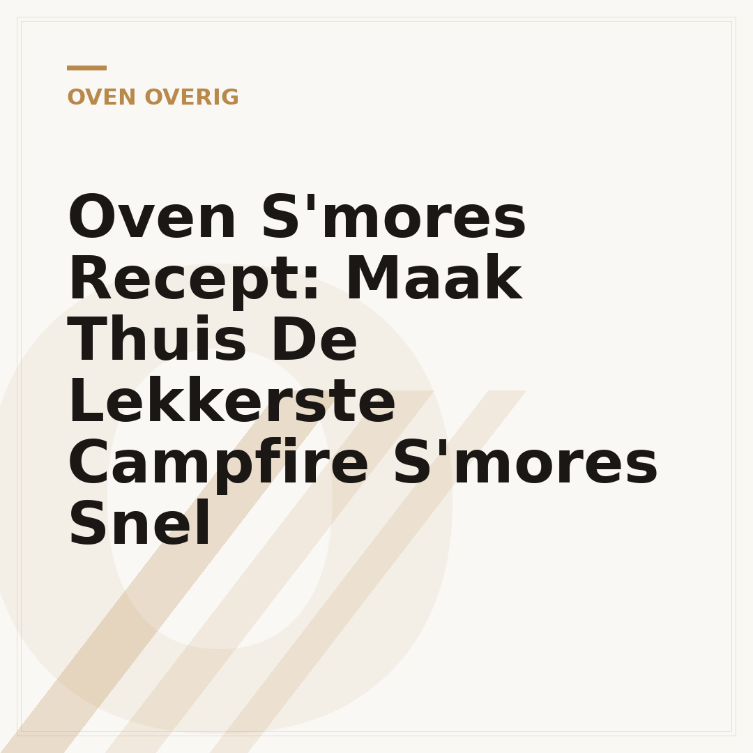 Oven S'mores Recept: Maak Thuis De Lekkerste Campfire S'mores Snel