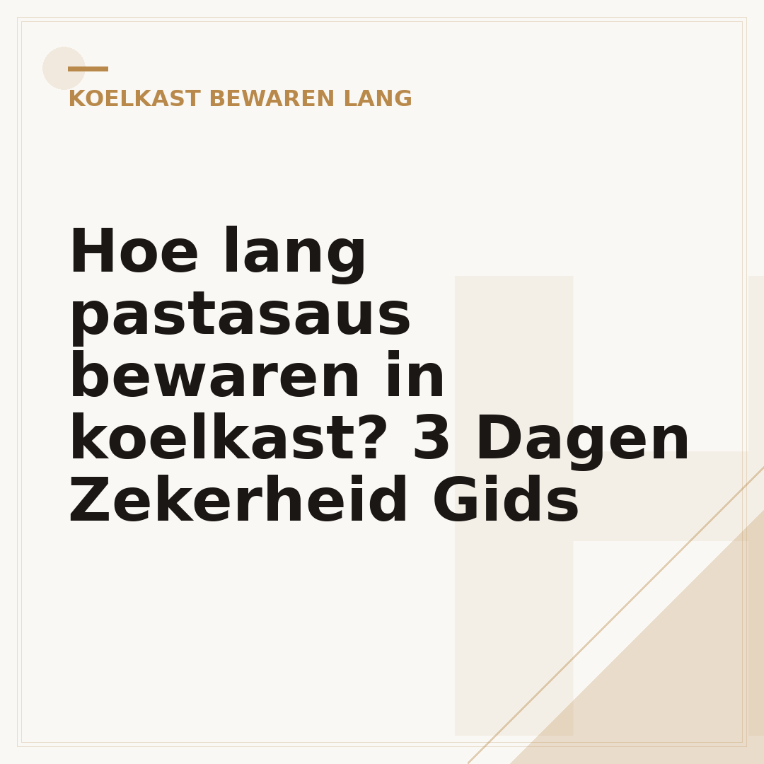 Hoe lang pastasaus bewaren in koelkast? 3 Dagen Zekerheid Gids