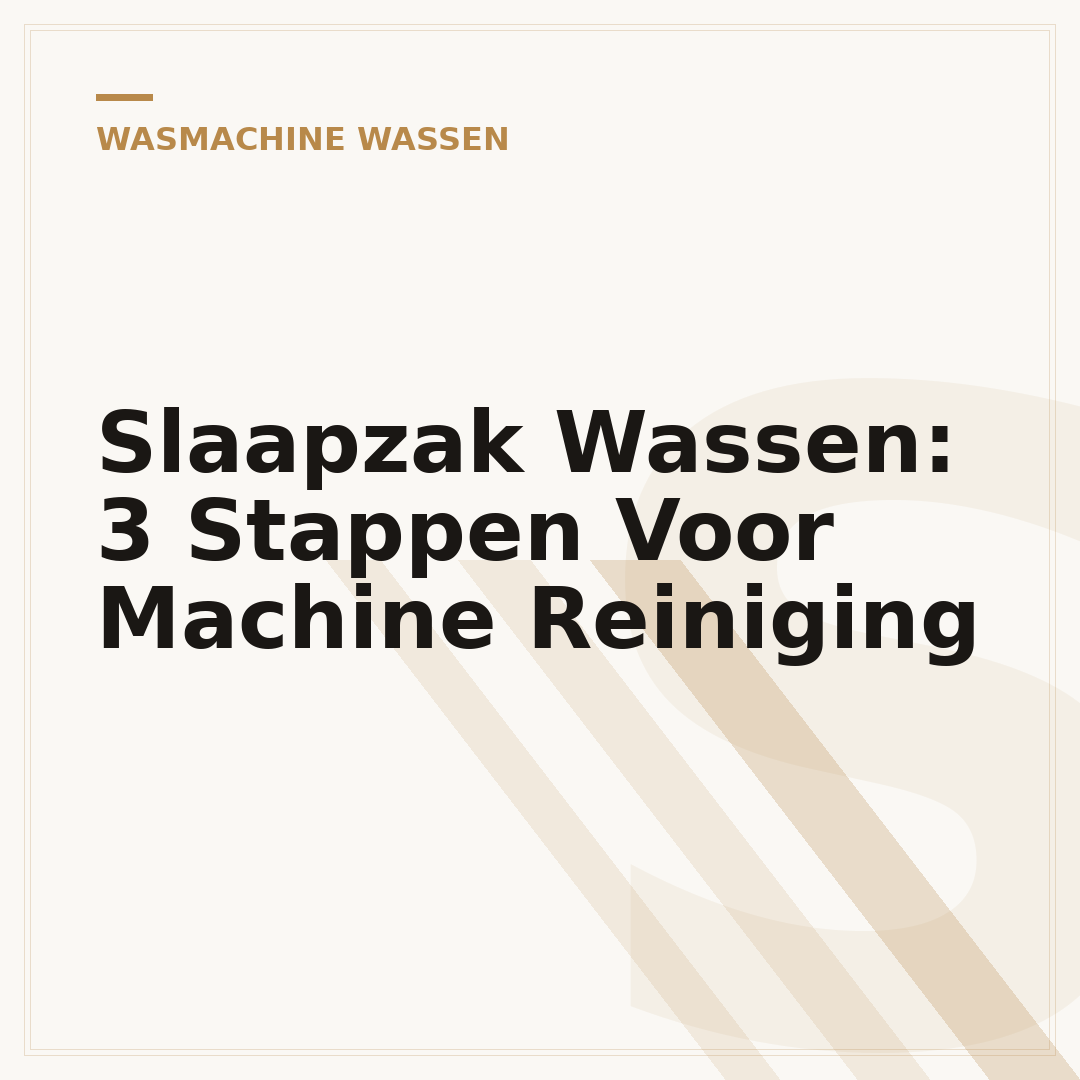 Slaapzak Wassen: 3 Stappen Voor Machine Reiniging