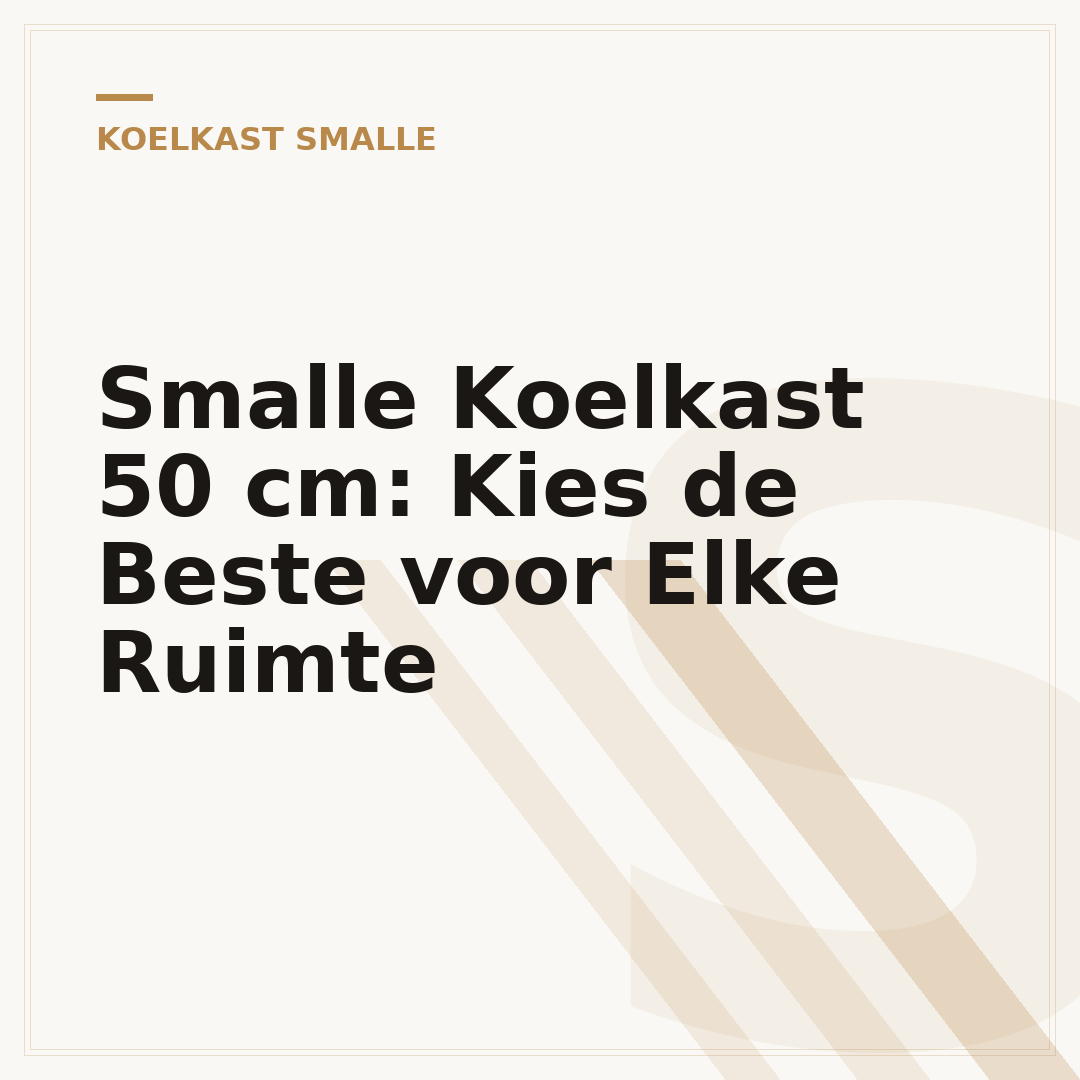 Smalle Koelkast 50 cm: Kies de Beste voor Elke Ruimte