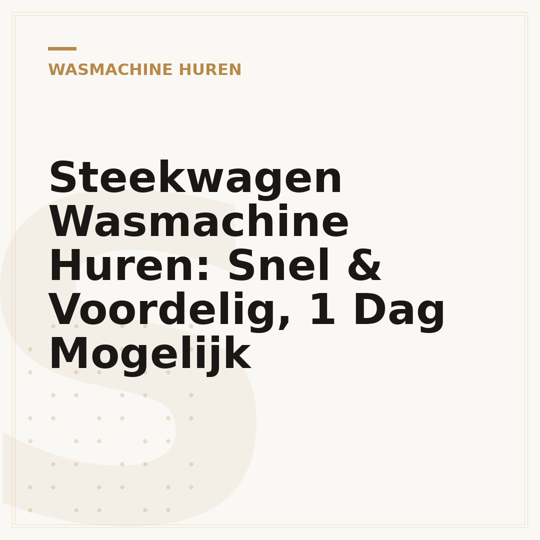 Steekwagen Wasmachine Huren: Snel & Voordelig, 1 Dag Mogelijk