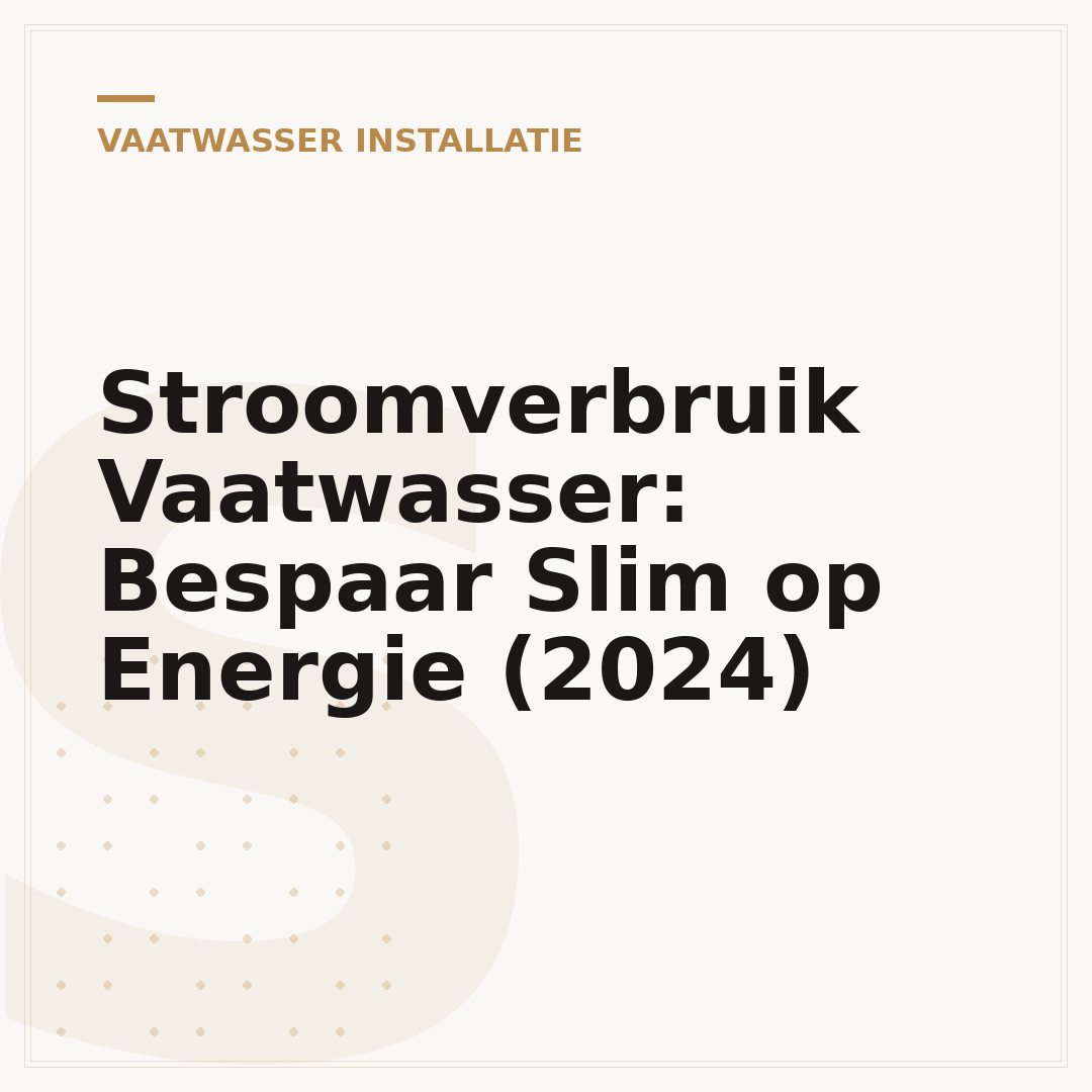 Stroomverbruik Vaatwasser: Bespaar Slim op Energie (2024)
