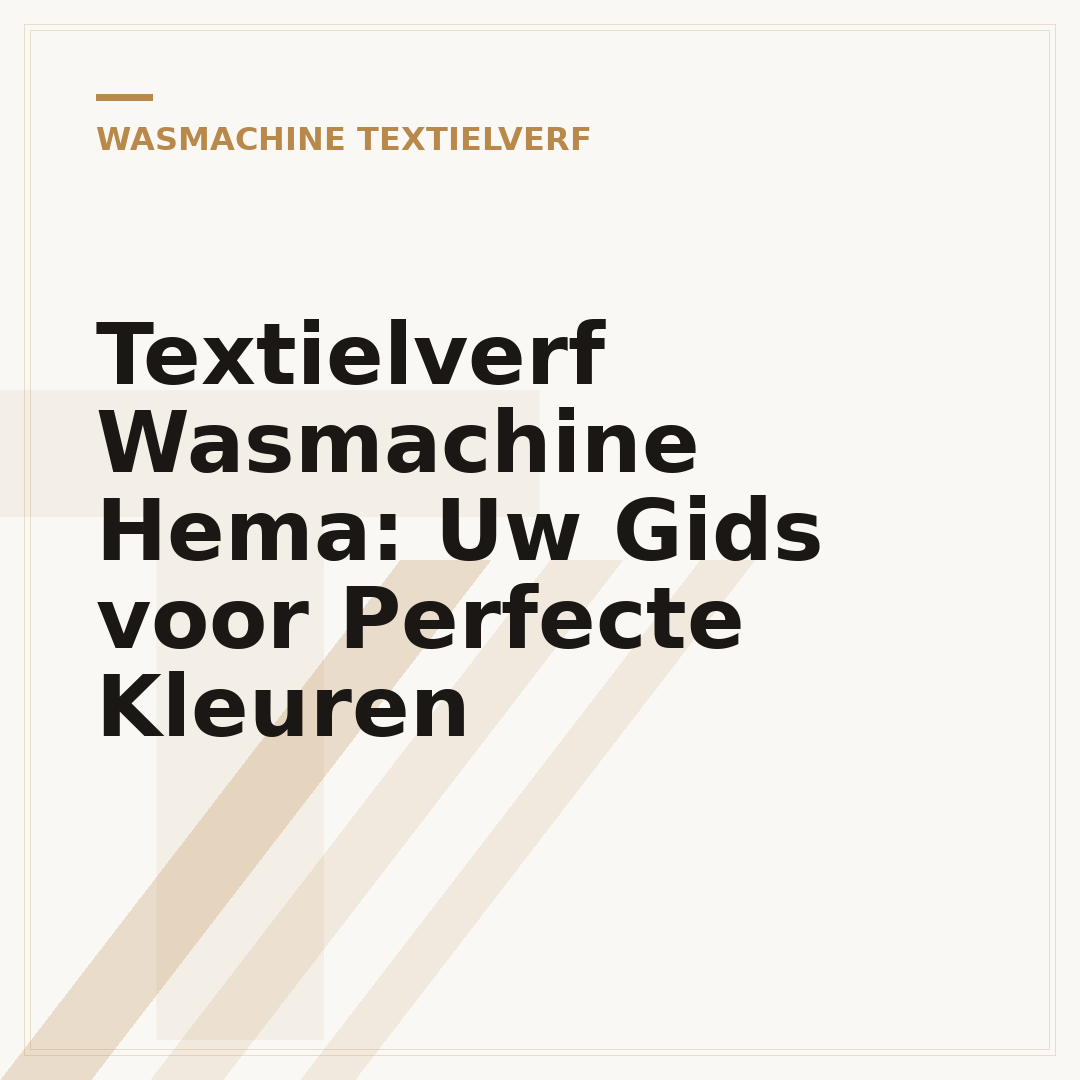 Textielverf Wasmachine Hema: Uw Gids voor Perfecte Kleuren