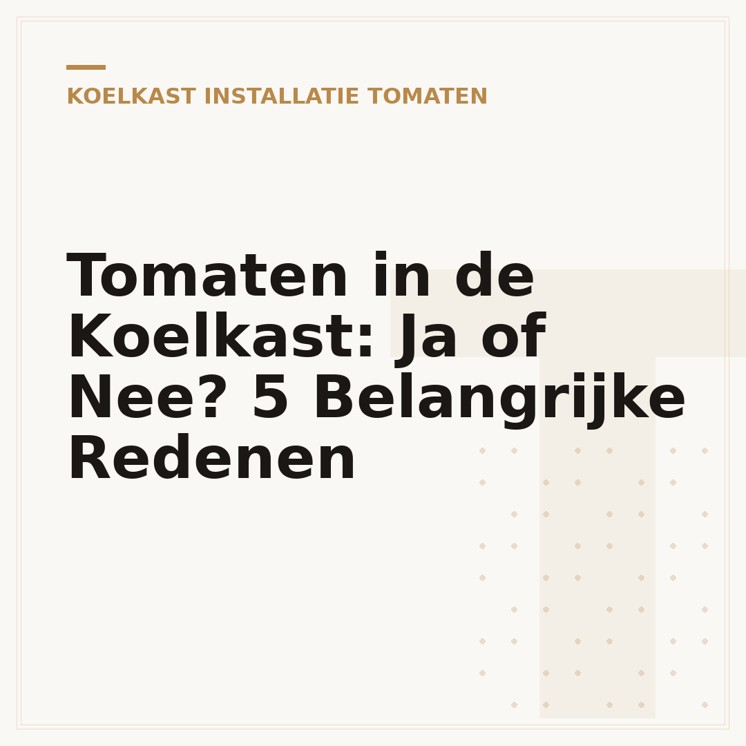 Tomaten in de Koelkast: Ja of Nee? 5 Belangrijke Redenen
