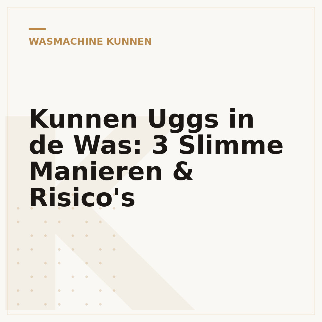Kunnen Uggs in de Was: 3 Slimme Manieren & Risico's