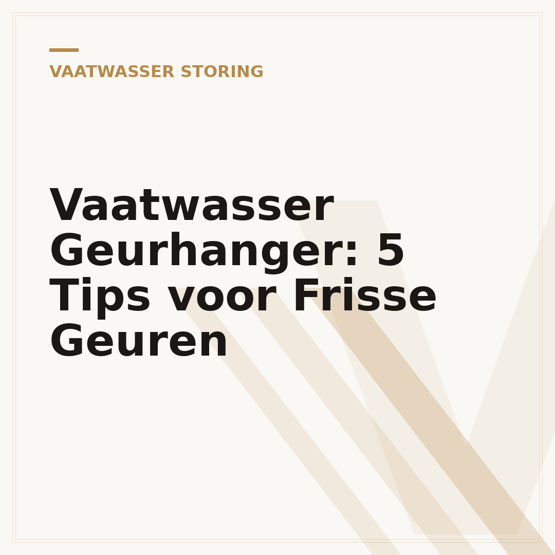 Vaatwasser Geurhanger: 5 Tips voor Frisse Geuren