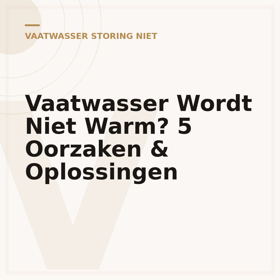 Vaatwasser Wordt Niet Warm? 5 Oorzaken & Oplossingen