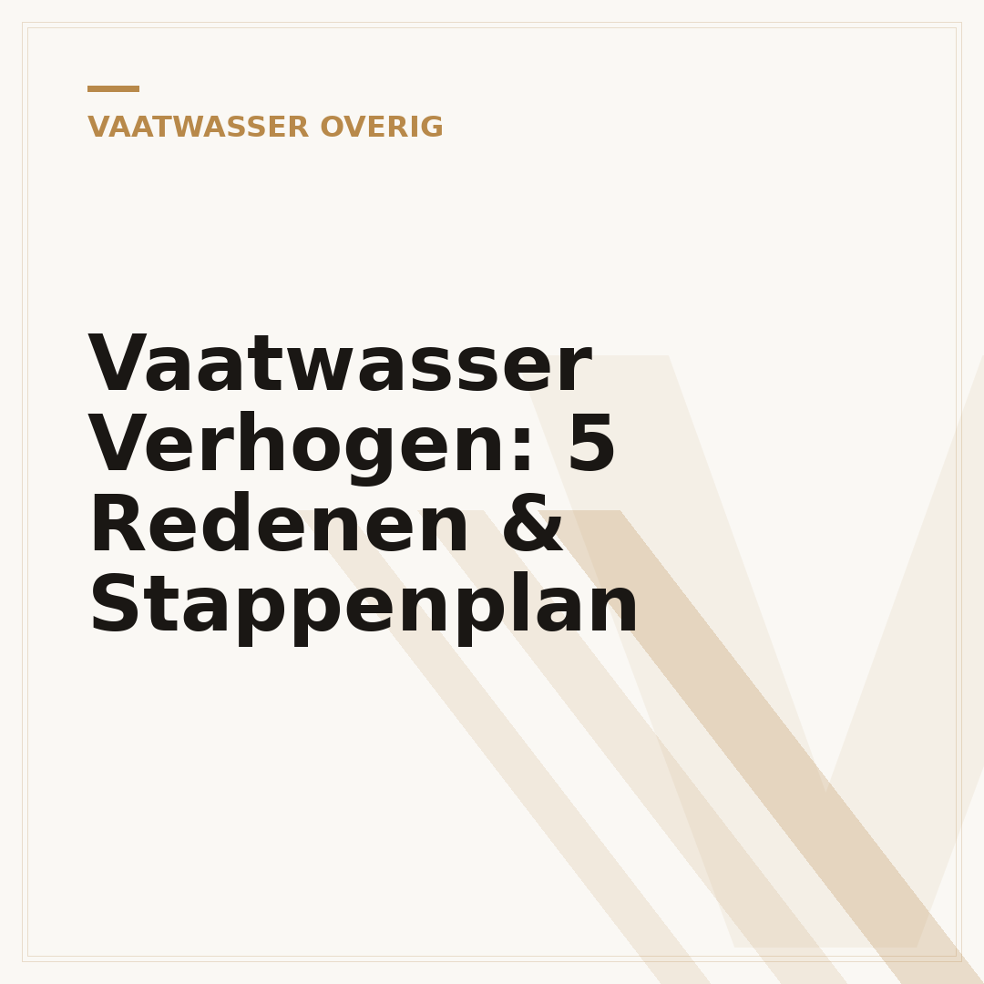 Vaatwasser Verhogen: 5 Redenen & Stappenplan
