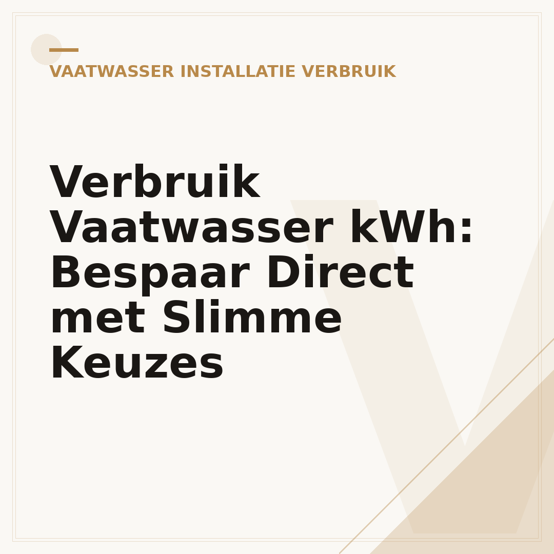 Verbruik Vaatwasser kWh: Bespaar Direct met Slimme Keuzes
