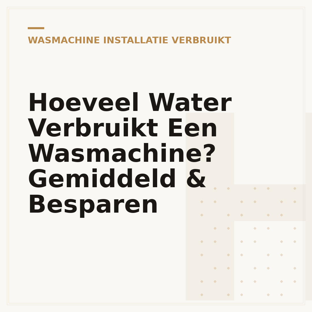 Hoeveel Water Verbruikt Een Wasmachine? Gemiddeld & Besparen