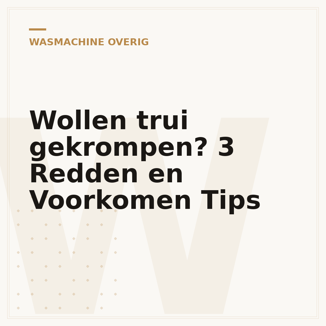Wollen trui gekrompen? 3 Redden en Voorkomen Tips