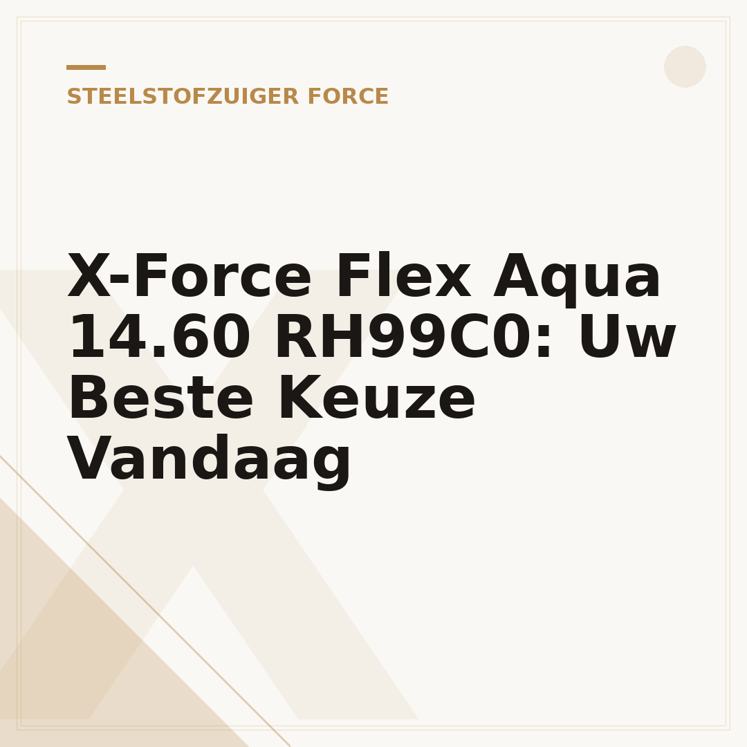 X-Force Flex Aqua 14.60 RH99C0: Uw Beste Keuze Vandaag